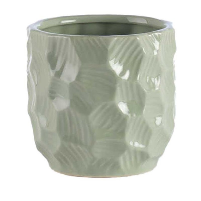 CASPO VERDE SALVIA CERAMICA D.13.5 H.12